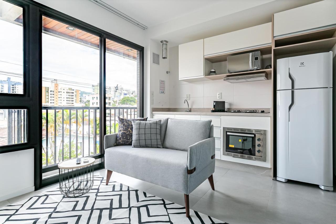 Апартаменты Studio Moderno Com Vaga, Proximo A Lagoa Da Conceicao - Trindade Флорианополис Экстерьер фото